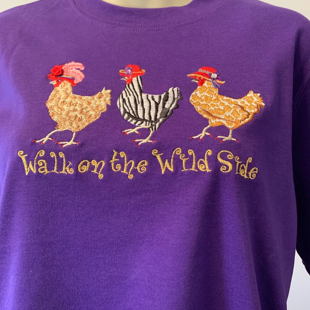 Purple Red Hatter’s Short Sleeve T-shirt, Like New